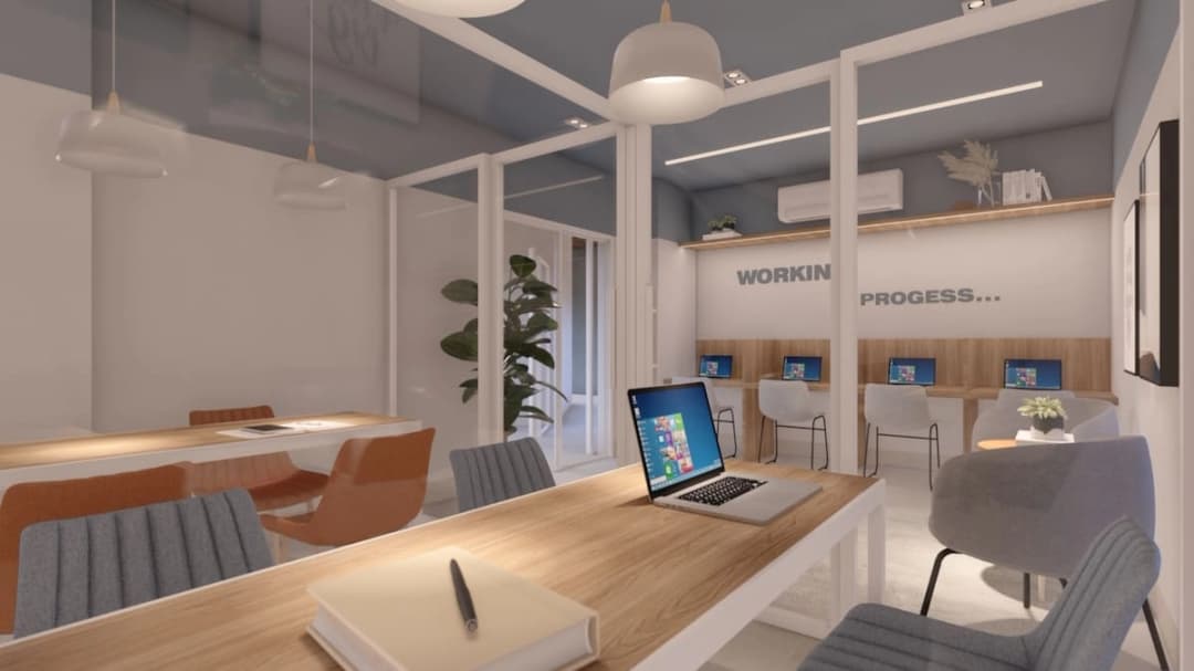Sala de reuniões Coworking
