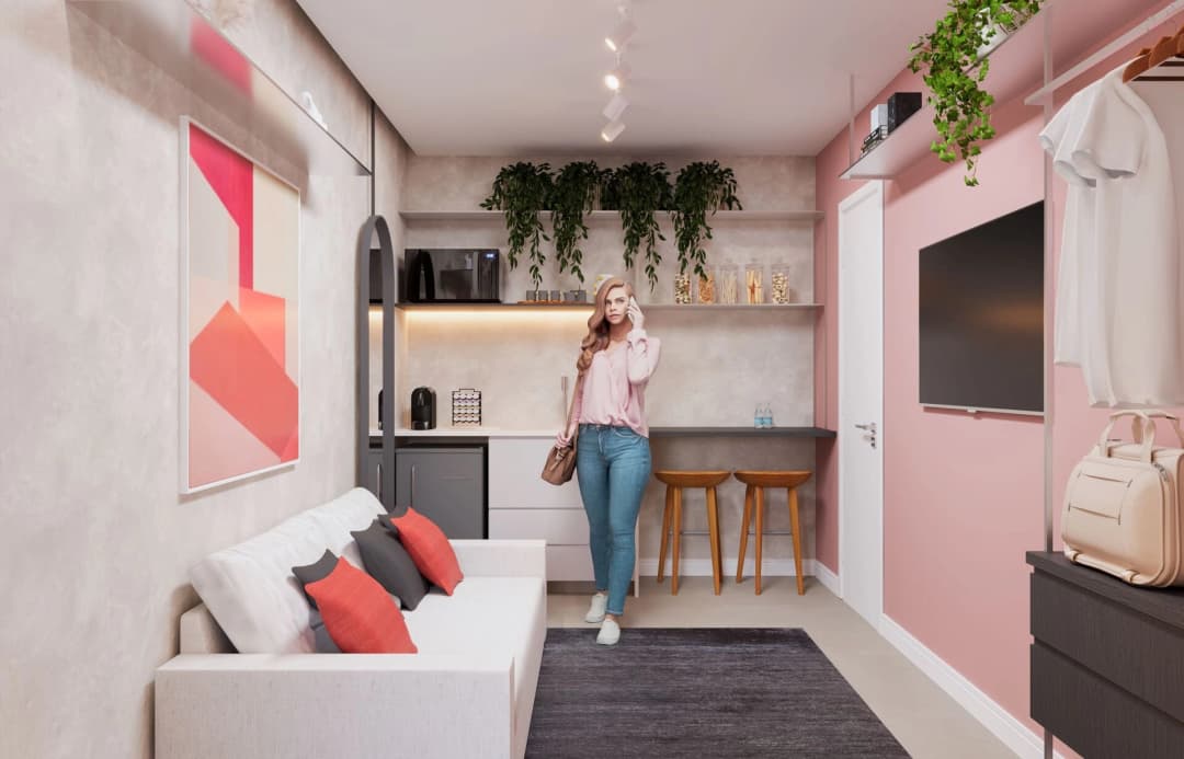 Apartamento DUO 60m² Studio 

