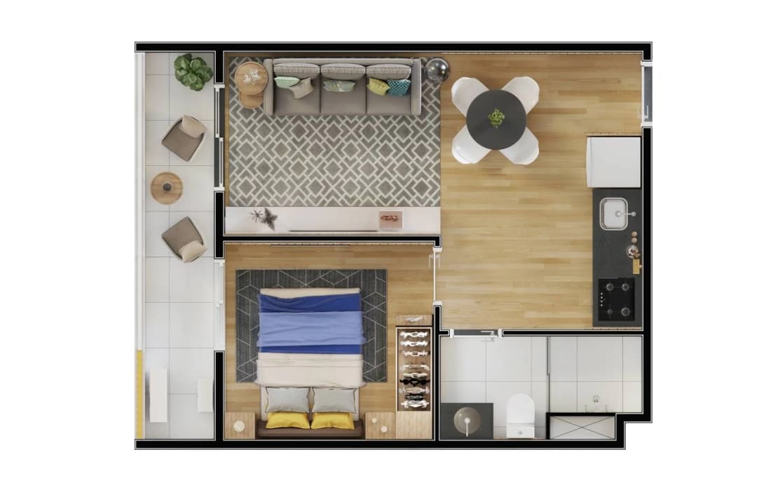 35m²